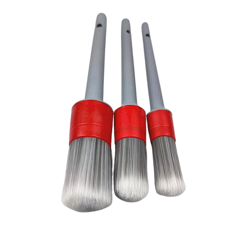 Interior Car Detailers Brushes Pkt of 3 Small, Medium, Large
